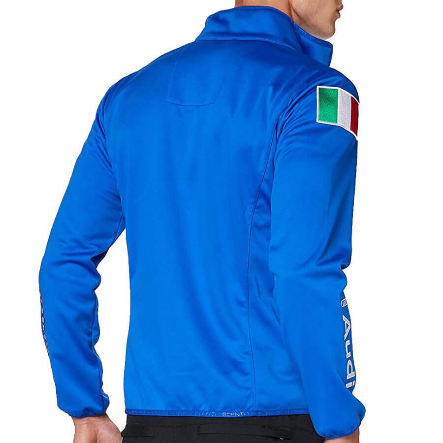 Kappa Men's Italia FISI Team Soft Shell Jacket - Blue - Wintersport.tv ...