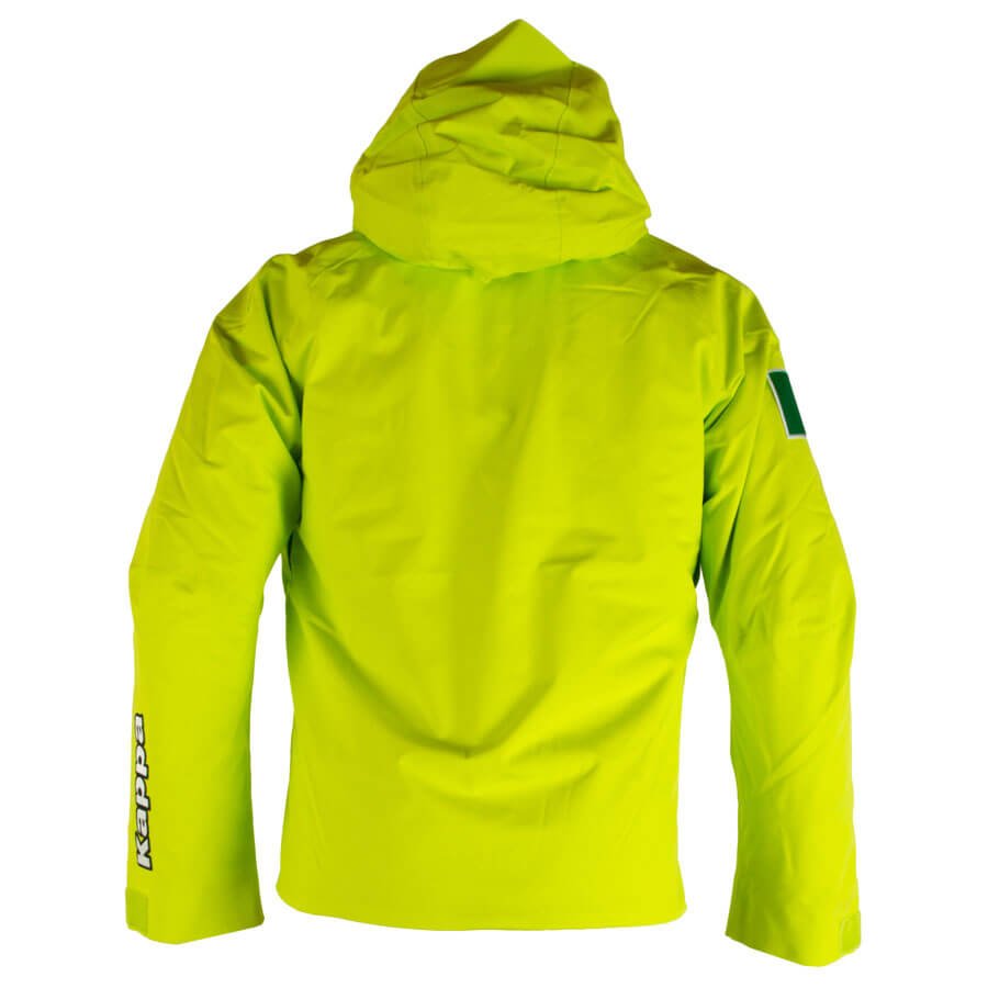 Kappa Italian FISI Team Jacket Green Lime - Wintersport.tv | Ski & Racing Shop
