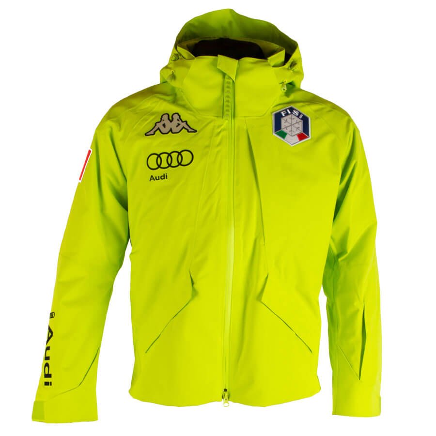 Synes Bore Justerbar Kappa Men's Italian FISI Team Jacket - Green Lime - Wintersport.tv | Ski  Fashion & Racing Shop