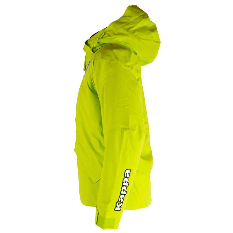 Kappa Italian FISI Team Jacket Green Lime - Wintersport.tv | Ski & Racing Shop
