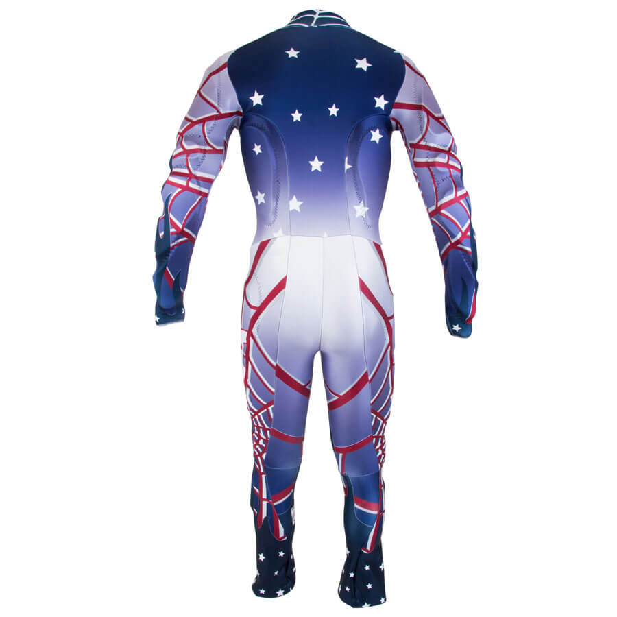 Spyder Mens Performance GS Race Suit - Frontier Red USA2