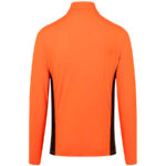 Bogner Mens Tarry1 First Layer Shirt - Shocking Orange Black2