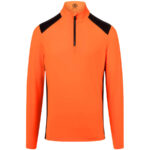 Bogner Herren Tarry1 First Layer Hemd - Shocking Orange Black1