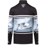 Bogner Mens Verti First Layer Shirt - Black Team Print2
