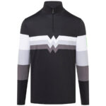Bogner Heren Verti First Layer Shirt - Zwart Wit Grijs1