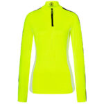 Bogner Womens Astha First Layer Shirt - Neon Lime1