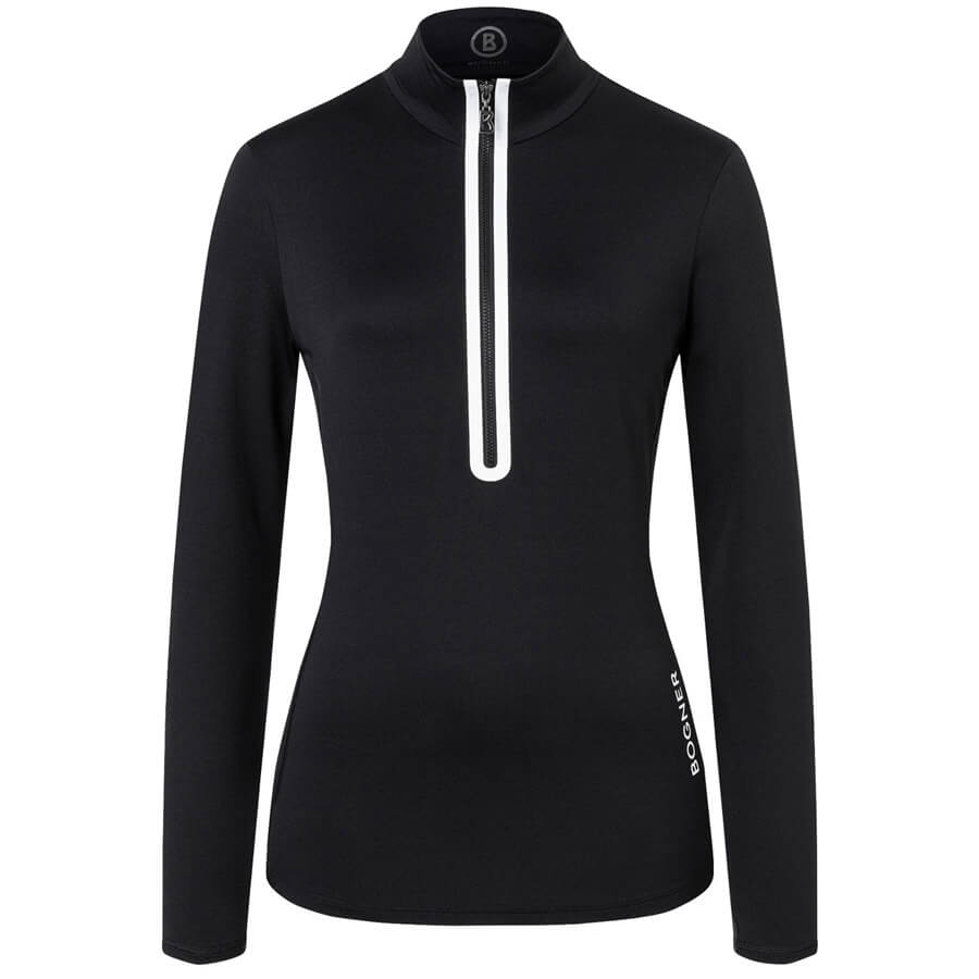 Bogner Womens Catia First Layer Shirt - Black1
