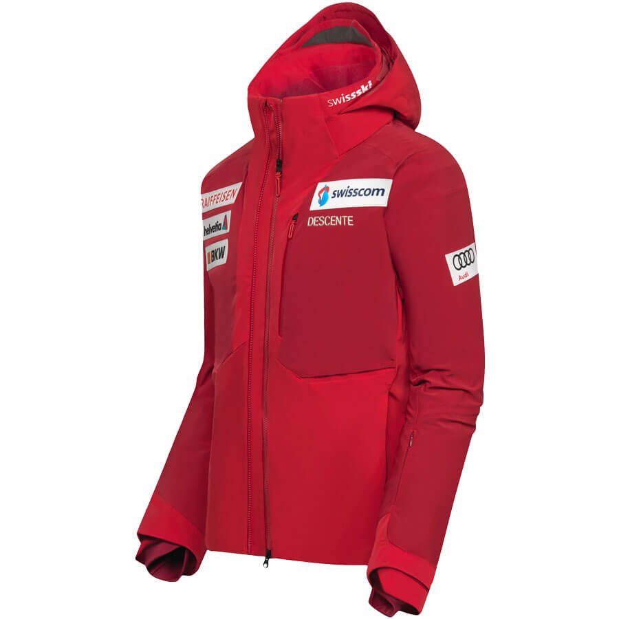Descente Men's Swiss i4.R Alpine Team Jacket - Electric Red 