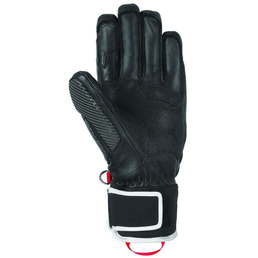 Reusch UNI Race Tec18 SC Glove - Black White Neon Green2