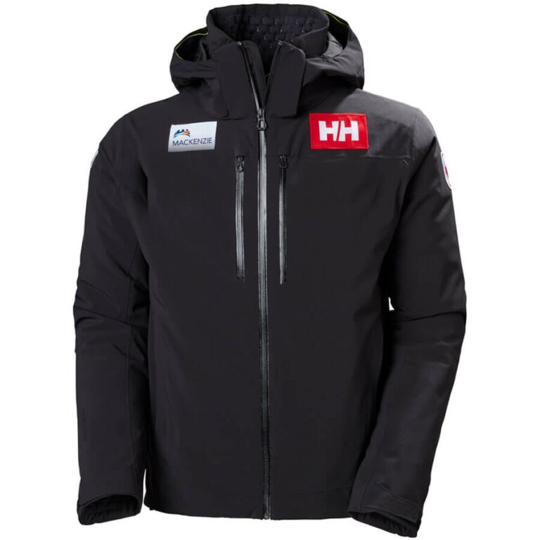 Helly Hansen Men's Canada Team Alpha Jacket - Black CAN - Wintersport ...