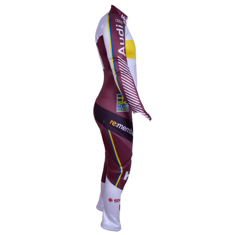 Helly Hansen Womens Sweden WC GS Race Suit - SWE Bordeaux4