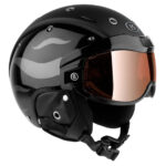 Bogner UNI B-Tec Flames Visor Helmet - Black5