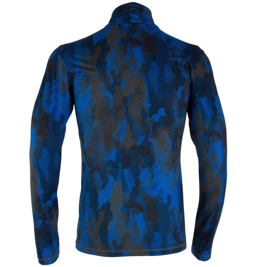 Bogner Fire + Ice Mens Oli First Layer Shirt - Blue Camouflage2