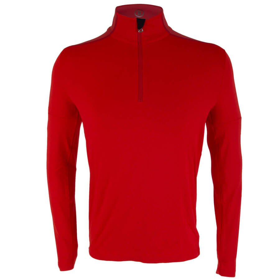 Bogner Mens Elias First Layer Shirt - Lava Red1
