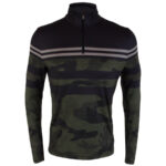 Bogner Herren Verti First Layer Hemd - Olive Green Camouflage1