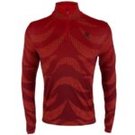 Bogner Mens Verti First Layer Shirt - Lava Red Flames1