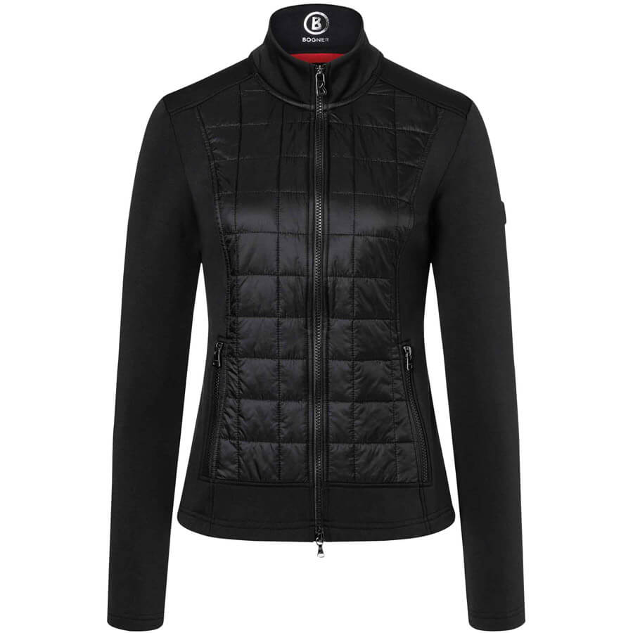Bogner Womens Scarlet Hybrid Mid Layer Jacket - Black1