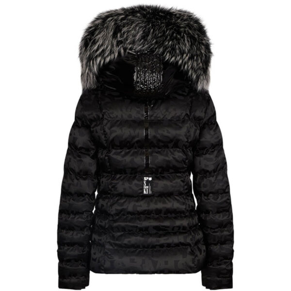 Sportalm Womens Clan Jacket - Black Fur2