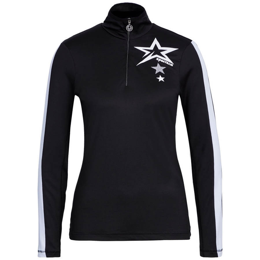 Sportalm Womens Galaxy First Layer Shirt - Black1