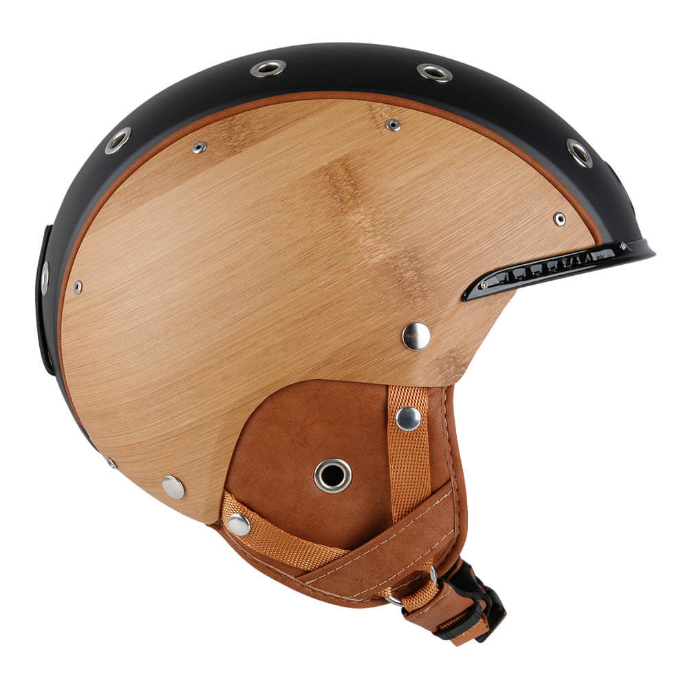 Bogner UNI Bamboo Helmet - Black Bamboo3
