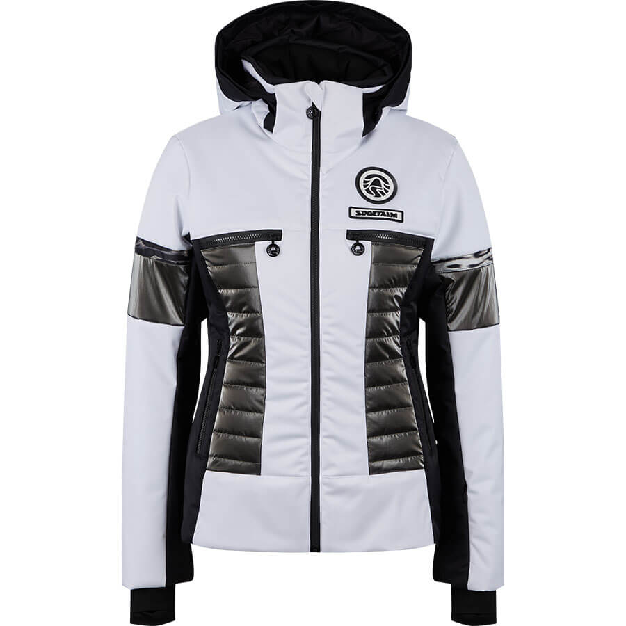 Príncipe Descifrar Cuerda Sportalm Women's Maxx Jacket - Optical White - Wintersport.tv | Ski Fashion  & Racing Shop