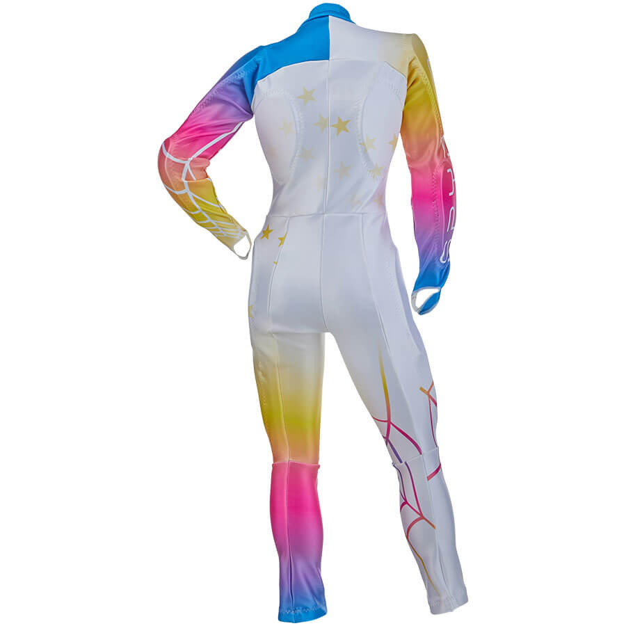 Spyder Girl's Performance USST GS Race Suit - Rainbow