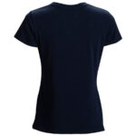 Huski Damen Schweden Team Logo T-Shirt - Navy Blue2