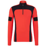Bogner Heren Jimm First Layer Shirt - Rood Zwart1
