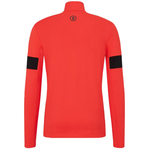 Bogner Mens Jimm First Layer Shirt - Red Black2