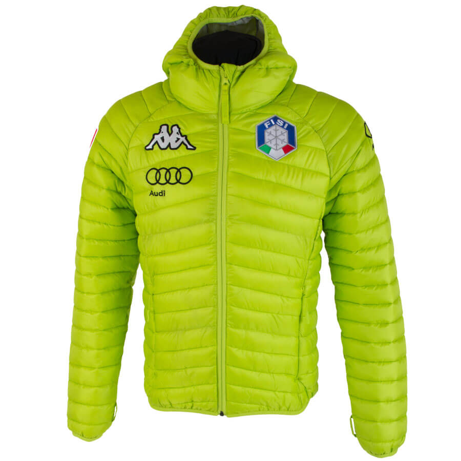 Italian FISI Team Insulator Jacket - Green Lime - Wintersport.tv | Ski Fashion & Shop