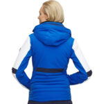 Descente Womens Cicily Ski Jacket - Blue White2