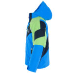 Spyder Boy Leader Jacket - French Blue Fresh Black3