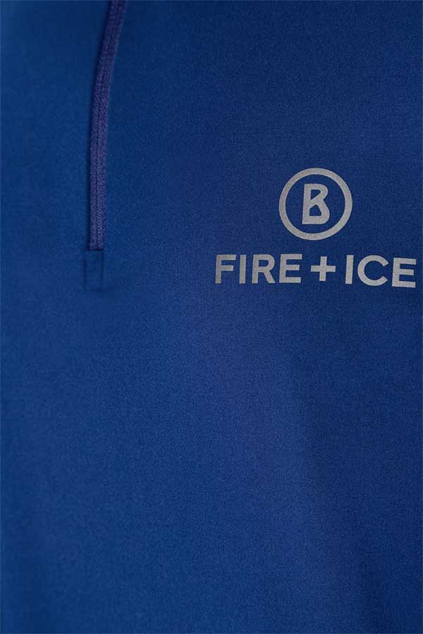 Bogner Fire + Ice Mens Pascal First Layer Shirt - Frozen Ink3