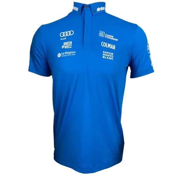 Colmar Mens French Ski Team Polo Shirt - Olympian1