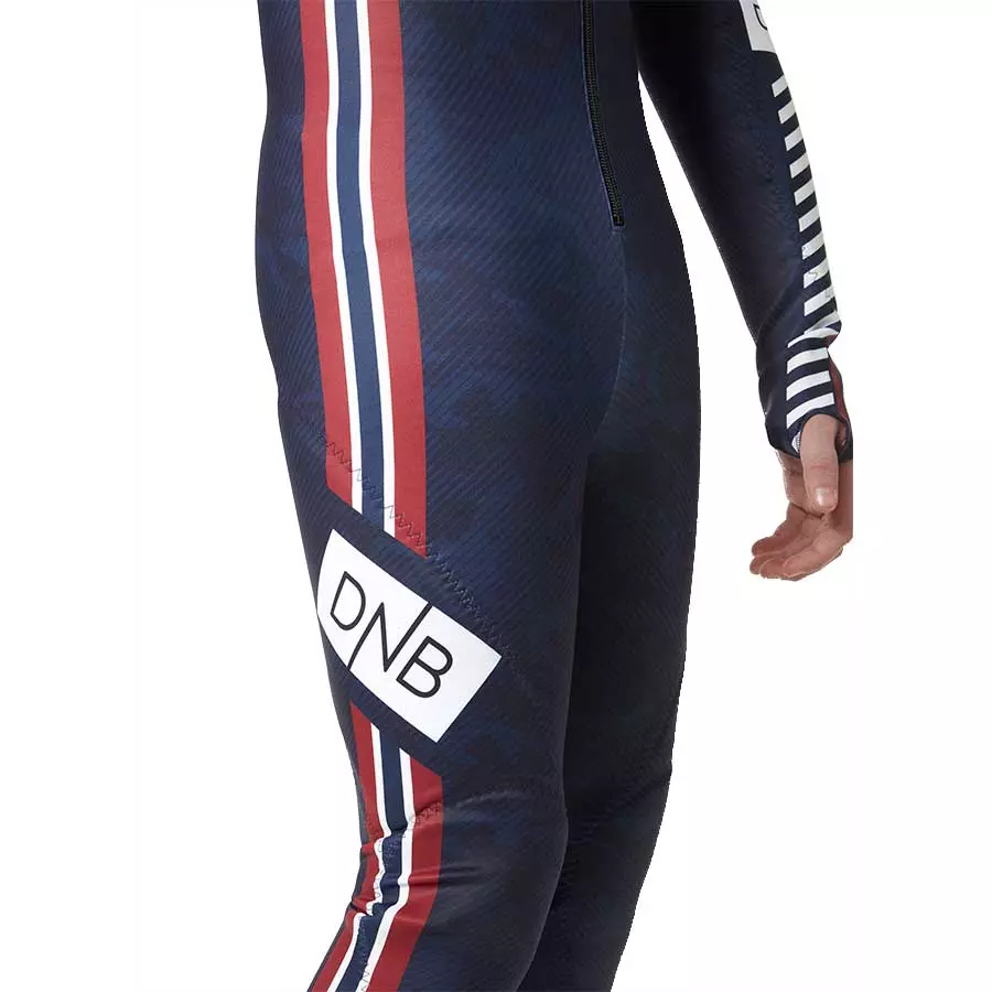 Helly Hansen Kids Norway World Cup Team GS Race Suit - Navy NSF8
