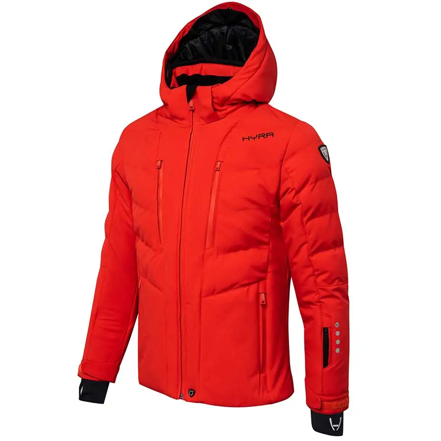 Hyra Boys Aspen Ski Jacket - Hot Red3