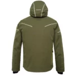 Hyra Mens Marmore Recco Ski Jacket - Army Green2
