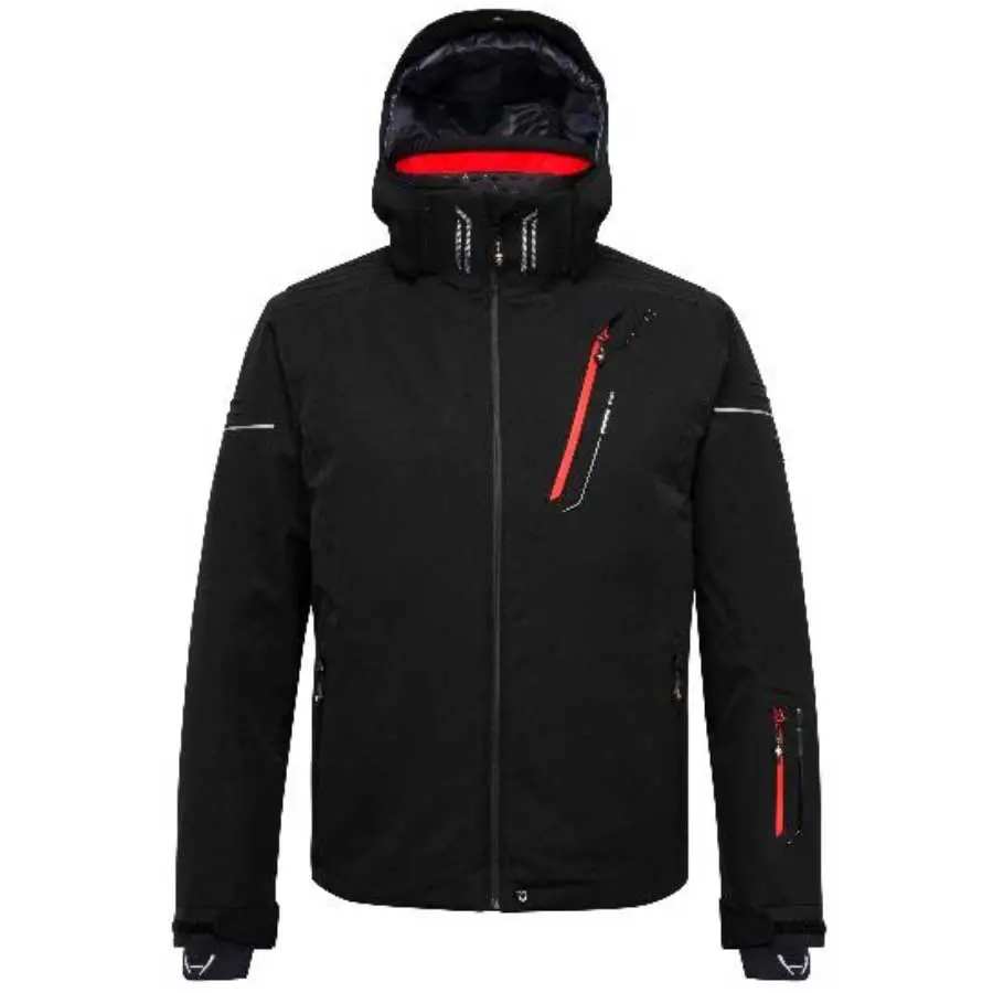 Hyra Mens Marmore Recco Ski Jacket - Black1