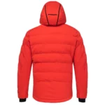 Hyra Mens St Anton Puff Ski Jacket - Heat Red2