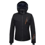 Hyra Womens Marmore Recco Ski Jacket - Black1