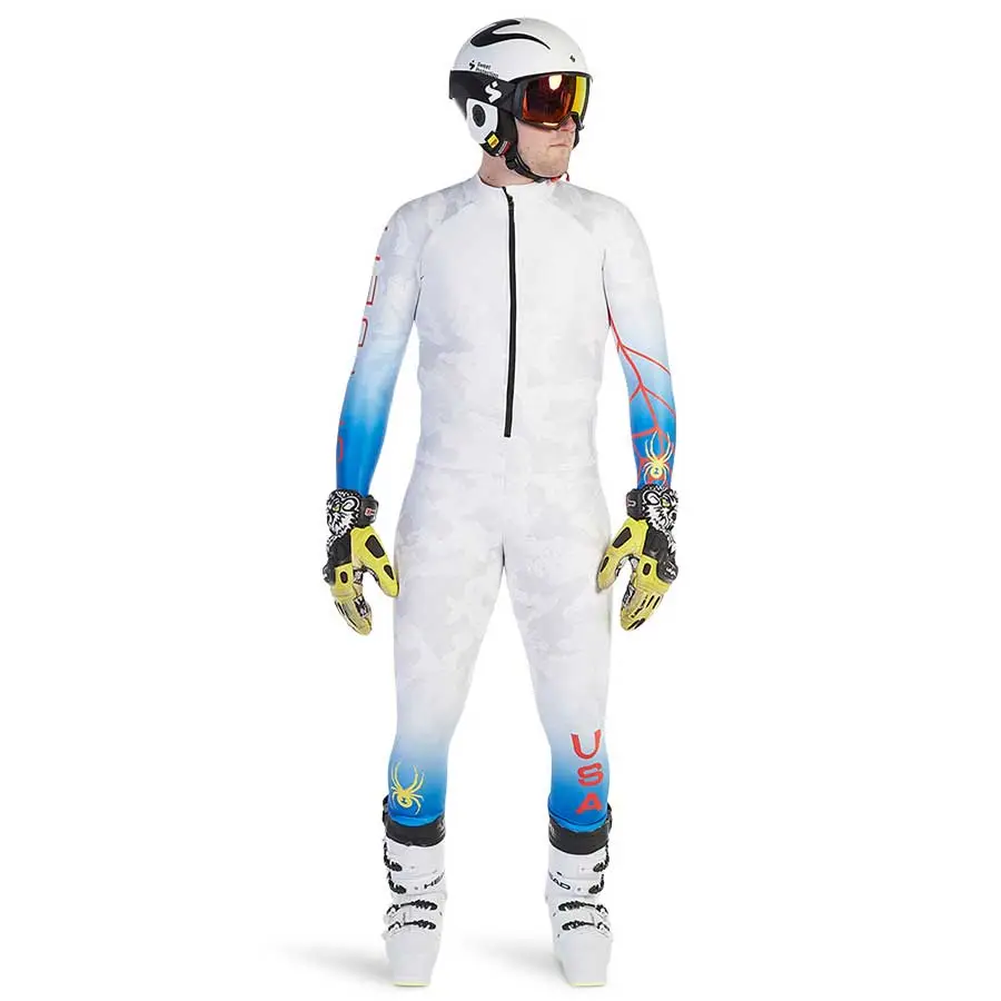 Spyder Boys Performance GS Race Suit - White Multi1