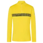 Descente Mens Cedric First Layer Shirt - Marigold Yellow1
