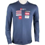 Huski Herren Schweden Team Logo Tech Longsleeve T-Shirt 2 - Marineblau1