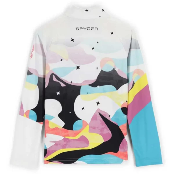 Spyder Girls Surface First Layer Shirt - White2
