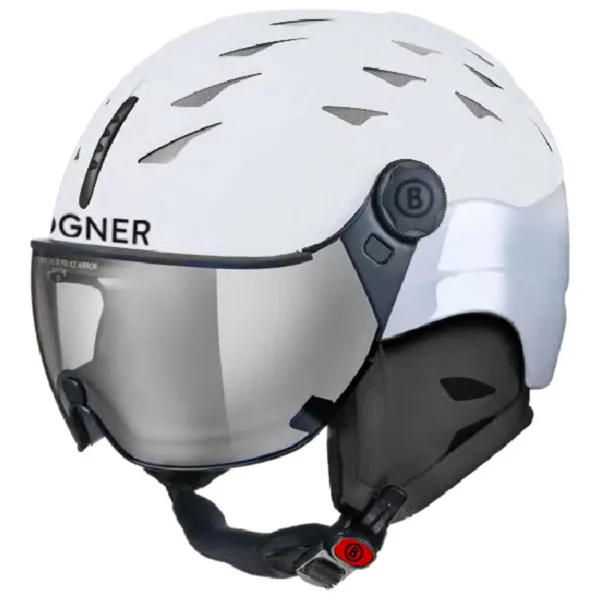 Gluren Mooie vrouw Analist Bogner Helmet St. Moritz with Visor Silver Mirror Lens - Light Blue -  Wintersport.tv | Ski Fashion & Racing Shop