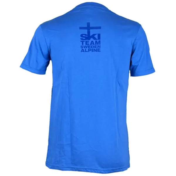 Huski Herren T-Shirt mit Logo - Azurblau2
