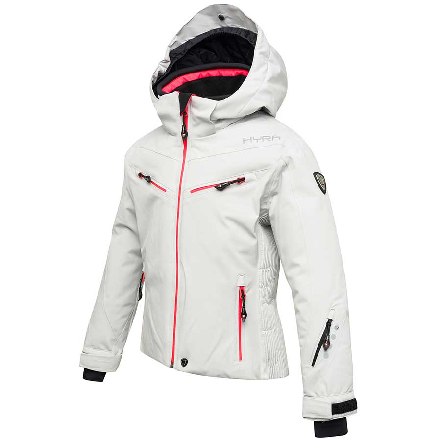 Hyra Girls Visp Ski Jacket - Cloud Grey3