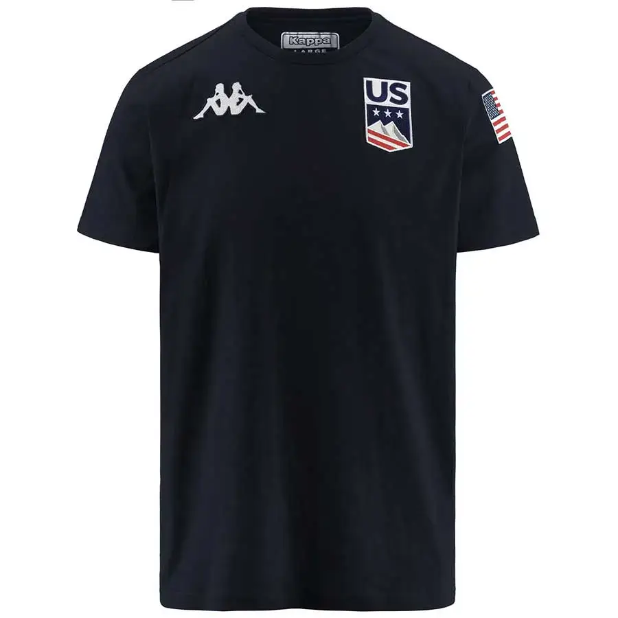 Kappa-Mens-USA-Alpine-Team-T-Shirt-–-Blue-Dark-Navy-USST_11