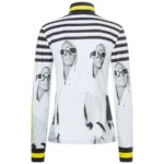 Bogner Donna Beline1 First Layer Shirt - Nero Bianco Giallo2