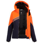 Descente Women's Amanda Ski Jacket - Momiji Orange Dark Night d